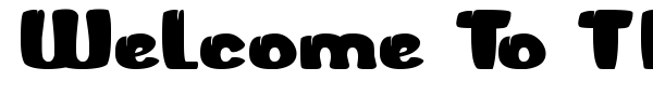 Welcome To The Jungle font preview